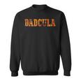 Dadcula Halloween Fanny Dad Halloween Sweatshirt