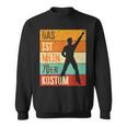 Das Ist Mein 70S Costume 70S Outfit Man Sweatshirt