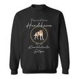 Das Sind Keine Hundehaare Das Ist Kromfohrländer Glitter Sweatshirt