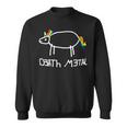 Death Metal Regenbogen Einhorn Metal S-Xxl Sweatshirt