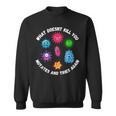 Was Dich Nicht Killt Mutiert Undersucht Es Erneu Microbiology Sweatshirt