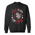 Die Welt Ist Doch Eine Disc Dart Sweatshirt