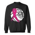 Dig For Cure Pink Ribbon Volleyball Breast Cancer Awareness Sweatshirt