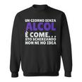 Divertenti Un Giorno Senza Alcol Regalo Bartender Alcol Felpa