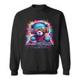 Dj Music Colorful Teddy Bear Sweatshirt