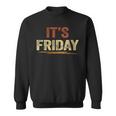 Donna It's Friday Day Of The Week Today Is Friday Con Collo A Felpa