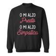 Donna O Mi Alzo Presto Con Collo A Felpa