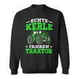 Echte Kerle Fahren Tractor Real Soccer Bunch Sweatshirt