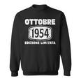 Edizione Limitata 1954 Ottobre Anni 70 Compleanno Uomo 1954 Felpa