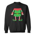 Elf Kostüm Wichtel Weihnachtself Lustige Weihnachten Sweatshirt