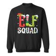 Elf Squad Christmas Family Matching Pajamas Xmas Elf Pajama Sweatshirt