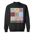 In My Engaged Era Retro Bride Wedding Engagement Sweatshirt