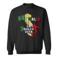 Entdecke Italien Liebe Für Essen Kultur Geschichte Italien Sweatshirt