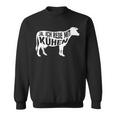 With Farmers Cow & Landwirt Yes Ich Rede Mit Kühen Sweatshirt