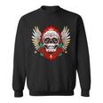 Feliz Dia De Los Muertos Sugar Skull Heaven Angel Sweatshirt