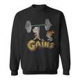 The Flintstones Distressed Bam Bam Gains Felpa