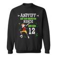 Football Dabbing Boy 12Th Birthday Ich Bin 12 Jahre Sweatshirt