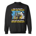 Forklift Kollegen Platt Wie Teller Colleagues Sweatshirt