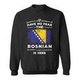 Bosnia Flag Bosnia Herzegovina Roots Sweatshirt