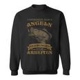 Fischer Saying Angel Liebe Geboren Zum Fngeln Sweatshirt