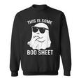 Halloween This Is Some Ghost Sheet Boo Retro Halloween Sweatshirt