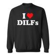 I Love Dilfs I Heart Dilfs Camisa de entrenamiento