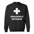 Orgasm Dispenser Idea Gags Sweatshirt