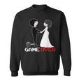 Game Over Wedding Groom Jga Sweatshirt