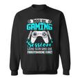 Gamer Zocker Games Pc Gaming Slogan Sweatshirt