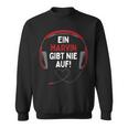 Gaming Headphones Ein Marvin Gibt Nie Auf Personalised Sweatshirt