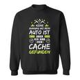 Geocaching No Ahnung Geocacher Cache Geocache Sweatshirt