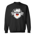 German National Flag Ich Liebe Deutschland Sweatshirt