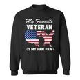 Grandpa Veterans Day My Favorite Veteran Is My Paw Paw Sweatshirt