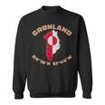 Grönland Grönland Dänemark Grönländer Thulemand Grönländisch Sweatshirt