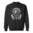 Guerrier Indien Amérindien Cherokee Attrape-Rêves Sweater e