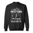 Hast Du Mich Wirklich Hochgestrahlt Ufo Sweatshirt