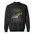 Hecht Angler Saying Sweatshirt