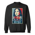Hope Hate Heal Rise Kamala 2024 Per La Campagna Del Presidente Felpa