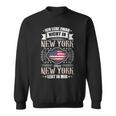 Ich Lebe Nicht In New York Aber New York Lebt In Mir Sweatshirt