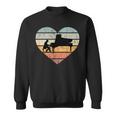 'Ich Liebe Klavier Retro Wing' Piano Music Classic Pianist Sweatshirt