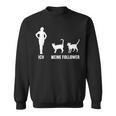 Ich Und Meine Follower Cat Kitten Cat Sweatshirt