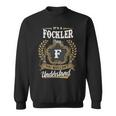 It's A Fockler Thing You Wouldn't Understand Personalized Last Name Fockler Family Crest Coat Of Arm Sweatshirt
