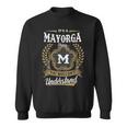 It's A Mayorga Thing You Wouldn't Understand Personalized Last Name Mayorga Family Crest Coat Of Arm Sweatshirt