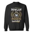 It's A Nowlan Thing You Wouldn't Understand Personalized Last Name Nowlan Family Crest Coat Of Arm Sweatshirt