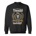 It's A Timmers Thing You Wouldn't Understand Personalized Last Name Timmers Family Crest Coat Of Arm Sweatshirt