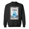 Just A Guy Who Wants To Go Home Alien Abduction Ufo Felpa