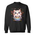 Katze Ramen Essen Nudeln Manga Anime Japanisch Kawaii Cute Sweatshirt