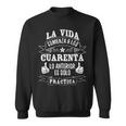 Laida Comienza A Los Cuarenta 40 Años Un Regalo Gracioso Camisa de entrenamiento