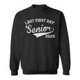 Last First Day Of Senior Year 2025 Boys Class Of 2025 Sweatshirt