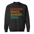 Legend Since August 1965 Born In August 1965 Birthday Idea Felpa